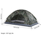Ultralight Camping Tent Single Layer Portable Hiking Tent