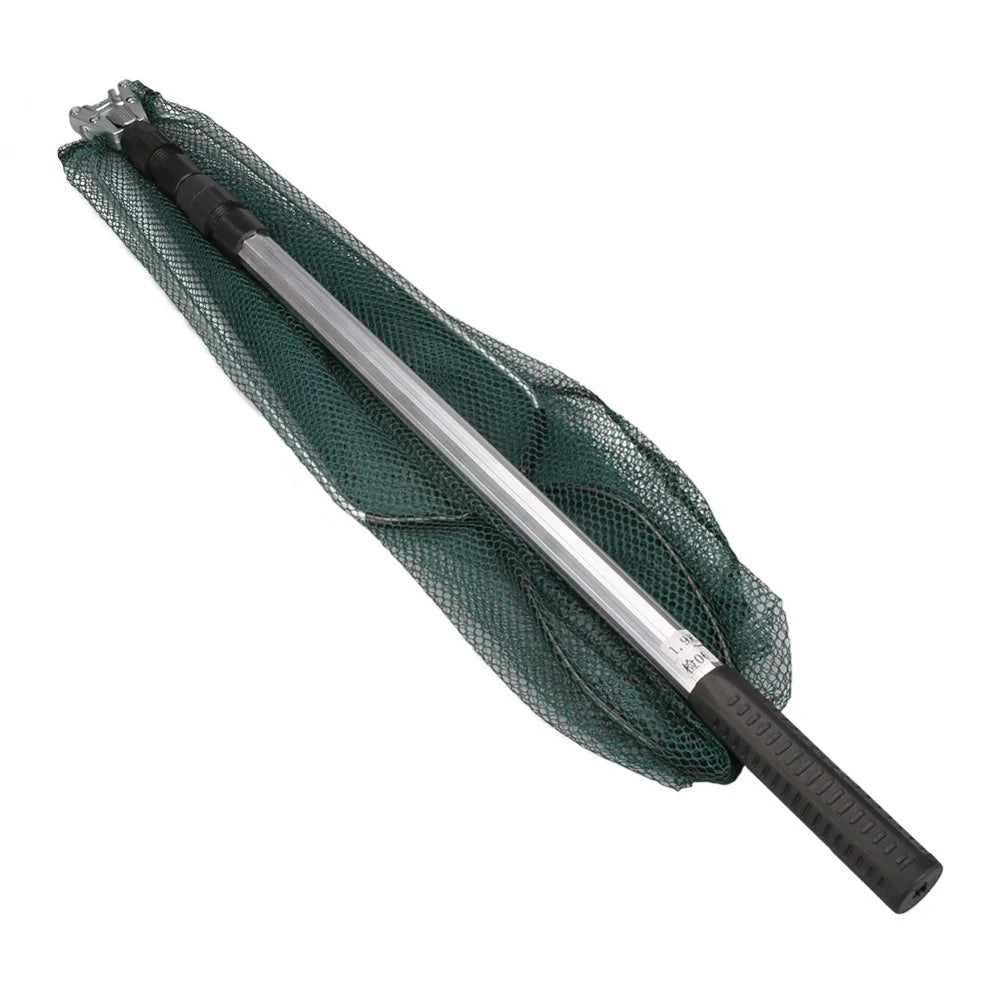 Telescopic Landing Net Folding Fishing Pole Extending