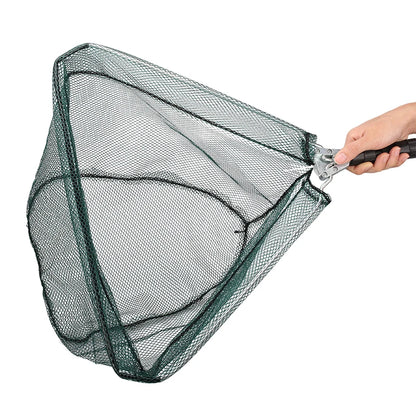 Telescopic Landing Net Folding Fishing Pole Extending