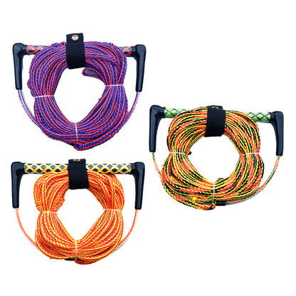 Water Ski Wakeboard Kneeboard Rope for Boating 3-Section Watersports Rope