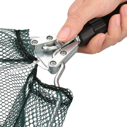Telescopic Landing Net Folding Fishing Pole Extending
