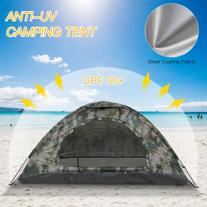 Ultralight Camping Tent Single Layer Portable Hiking Tent