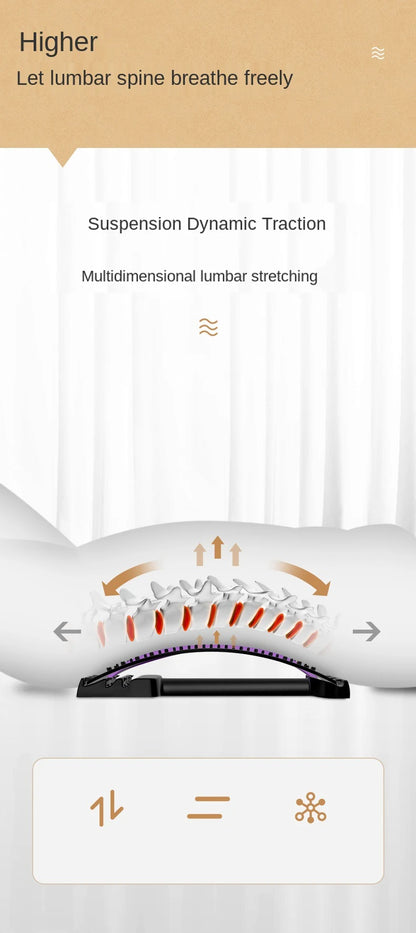 Lumbar Soothing Device, Lumbar Stretching Massager