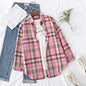 Brand Women's Flannel Plaid Shirts 2025