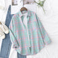 Brand Women's Flannel Plaid Shirts 2025