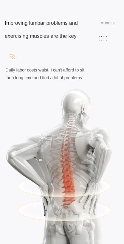Lumbar Soothing Device, Lumbar Stretching Massager