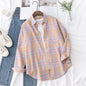 Brand Women's Flannel Plaid Shirts 2025