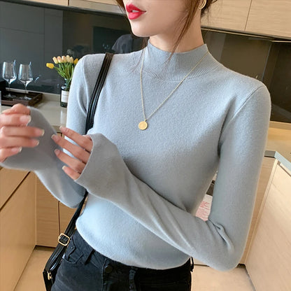 Turtleneck Sweater Women Fashion 2024