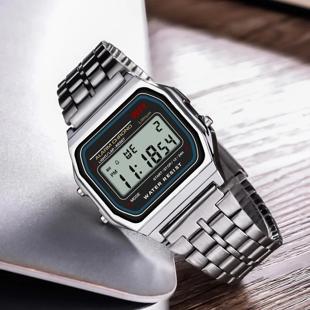 2025 Digital Watches For Men Sports Waterproof Bracelet Clock