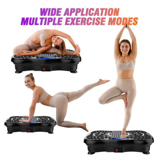 Vibration Plate Exercise Machine Fat-Burning Full Body Workout