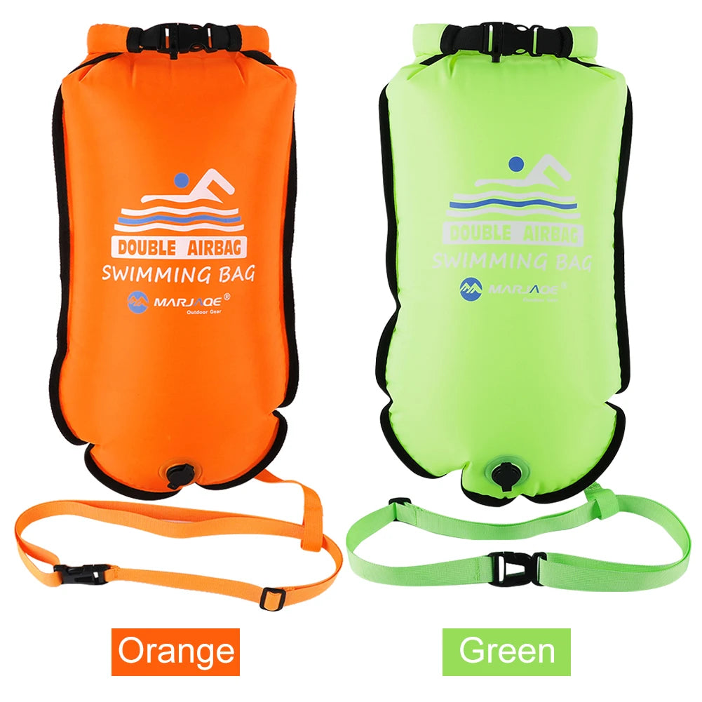 20L Inflatable Open Swimming Buoy Tow Float
