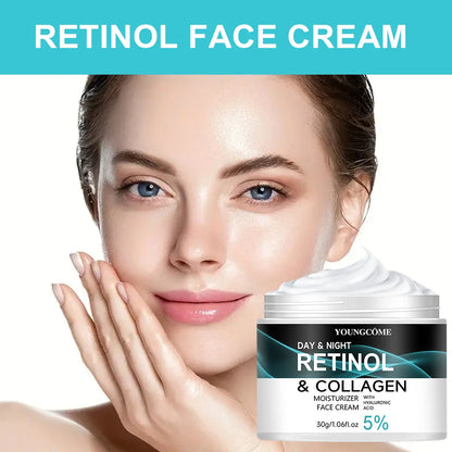 Retinol Cream Promotes Skin Elasticity And Luster
