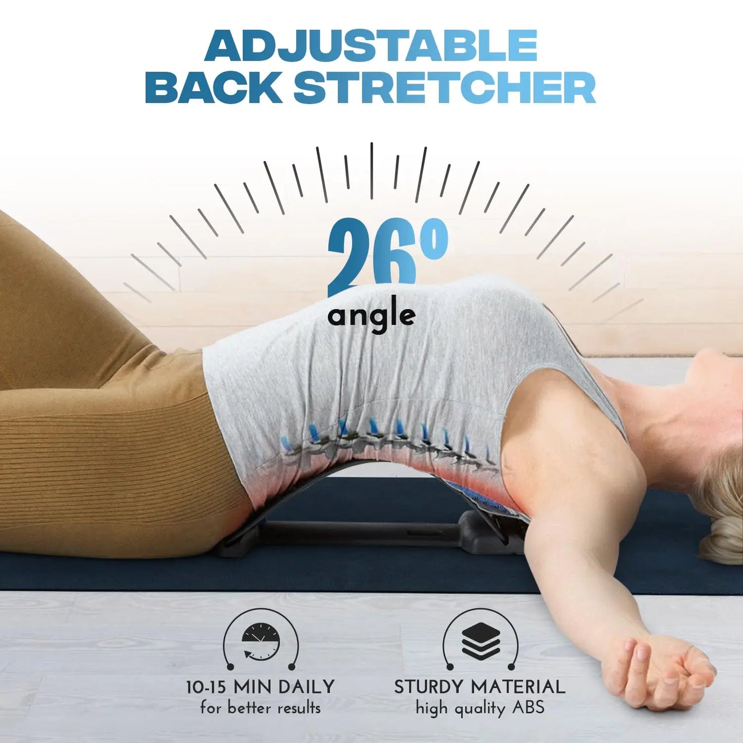 Lumbar Soothing Device, Lumbar Stretching Massager