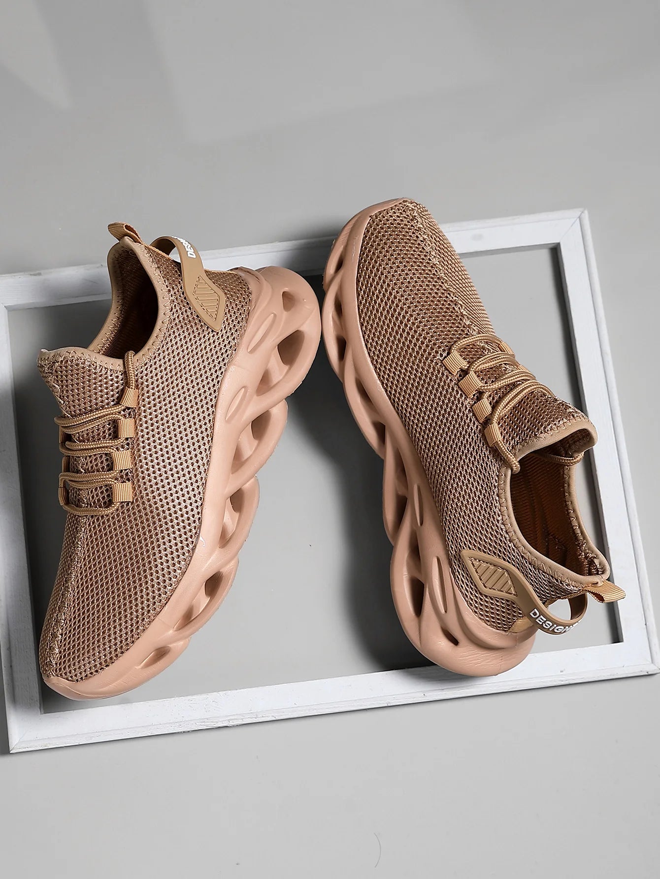 Men Sports Running Black Jogging Shoes Casual Sneakers
