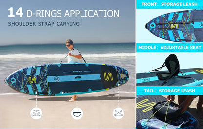 Skatinger 11'6'' X 35'' X 6'' Inflatable Paddle Board