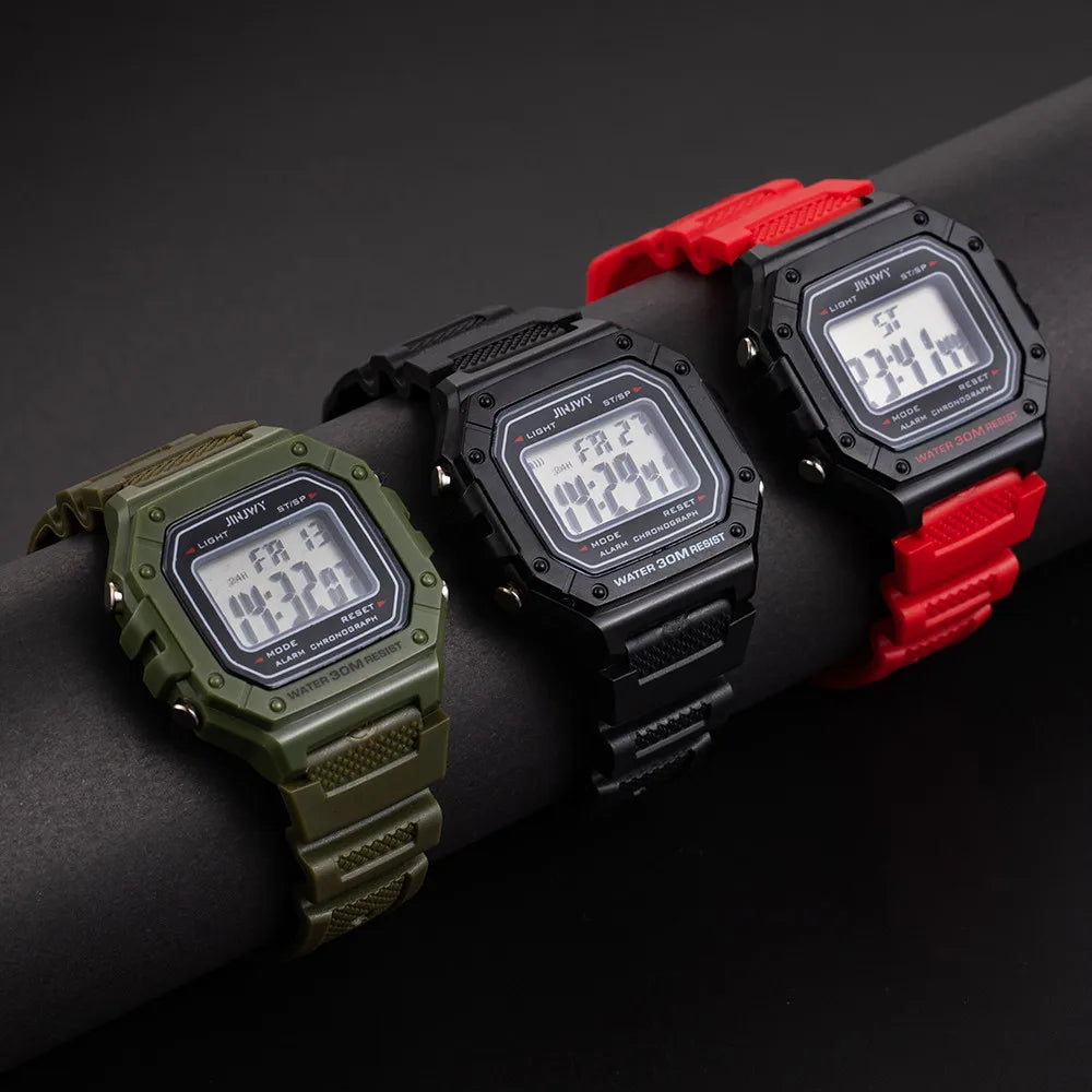 2025 Digital Watches For Men Sports Waterproof Bracelet Clock