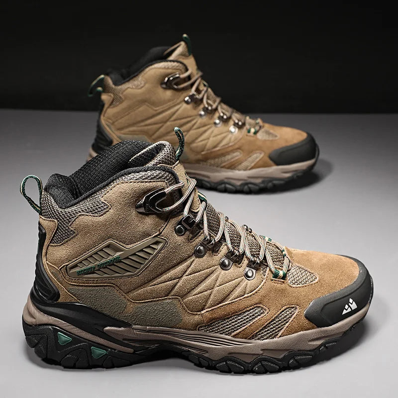 Winter Boot Men Outdoor Hiking Boots Suede