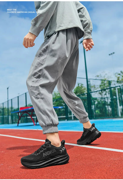 Marathon Carbon Plate Air Cushion Men Sports Running