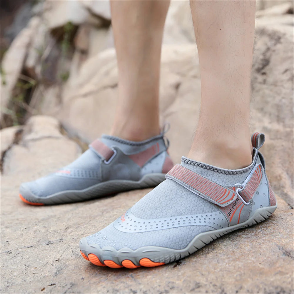 Men Women Water Shoes Quick Dry Non-Slip Five Finger Shoes