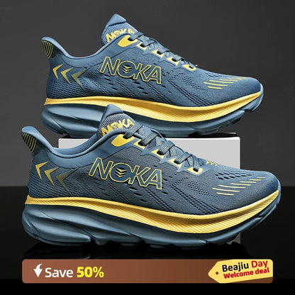 Marathon Carbon Plate Air Cushion Men Sports Running