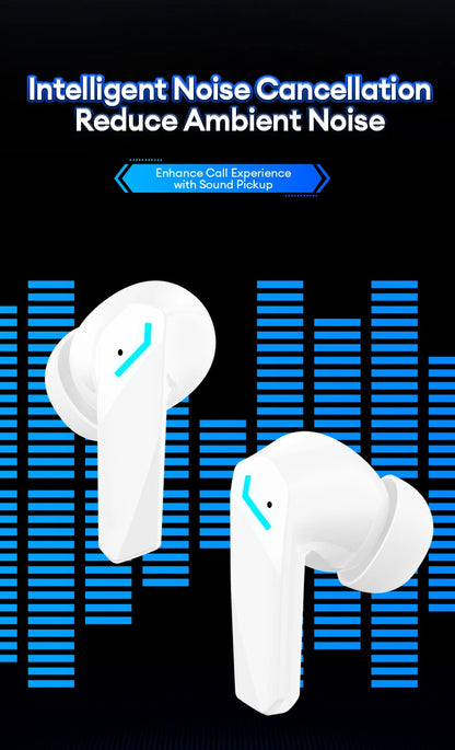 Lenovo GM2Pro Wireless Bluetooth Headset LED Light Waterproof Noise Cancelling Earbuds