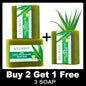 AILKE Aloe Vera Whitening Soap, Remove Acne