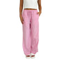 Women Loose Fit Pants with Drawstring Waist