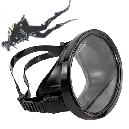 Oval Diving Mask Single Lens Scuba Mask