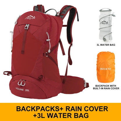 Mountaineering backpack 35 liters men's and women's outdoor sports bag