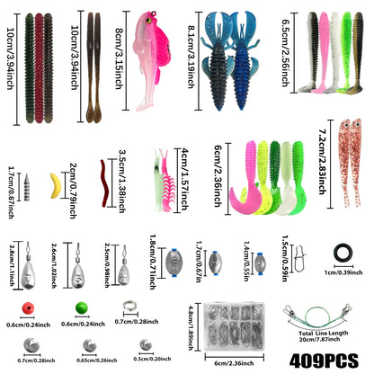 Fishing Lure Kit For Trout/Pike/Bass