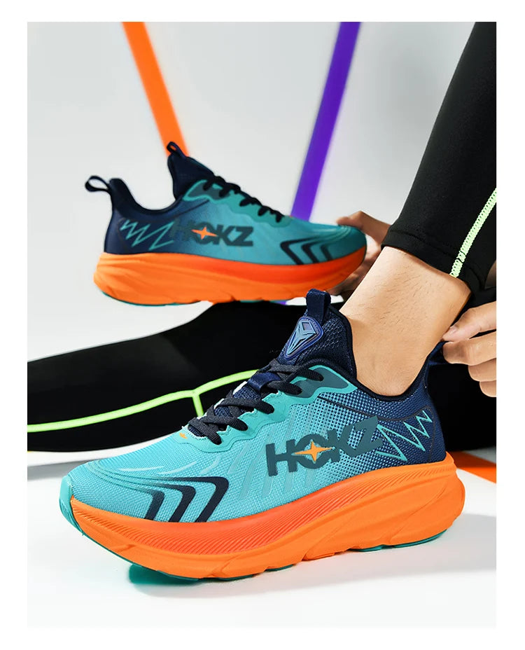 Carbon Plate Air Cushion Running Shoes for Women