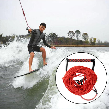 Water Ski Wakeboard Kneeboard Rope for Boating 3-Section Watersports Rope