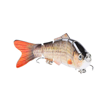 4 Inch 6 Segments Jointed Hard Artificial Fishing Lures