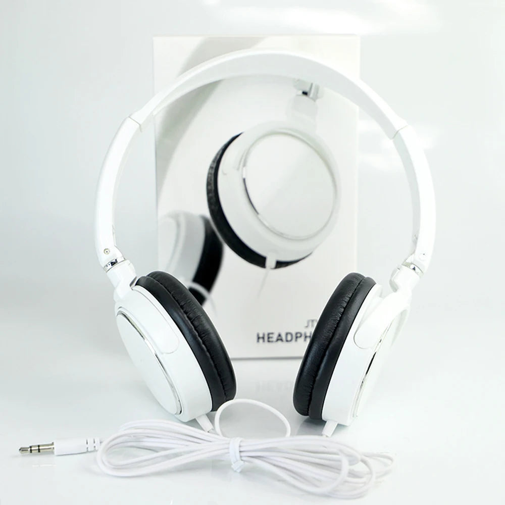 Computer Headphone Foldable Portable Music Gaming Headset