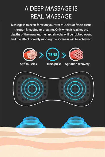 Tens Massager Electrode Pads For EMS Neck Massager