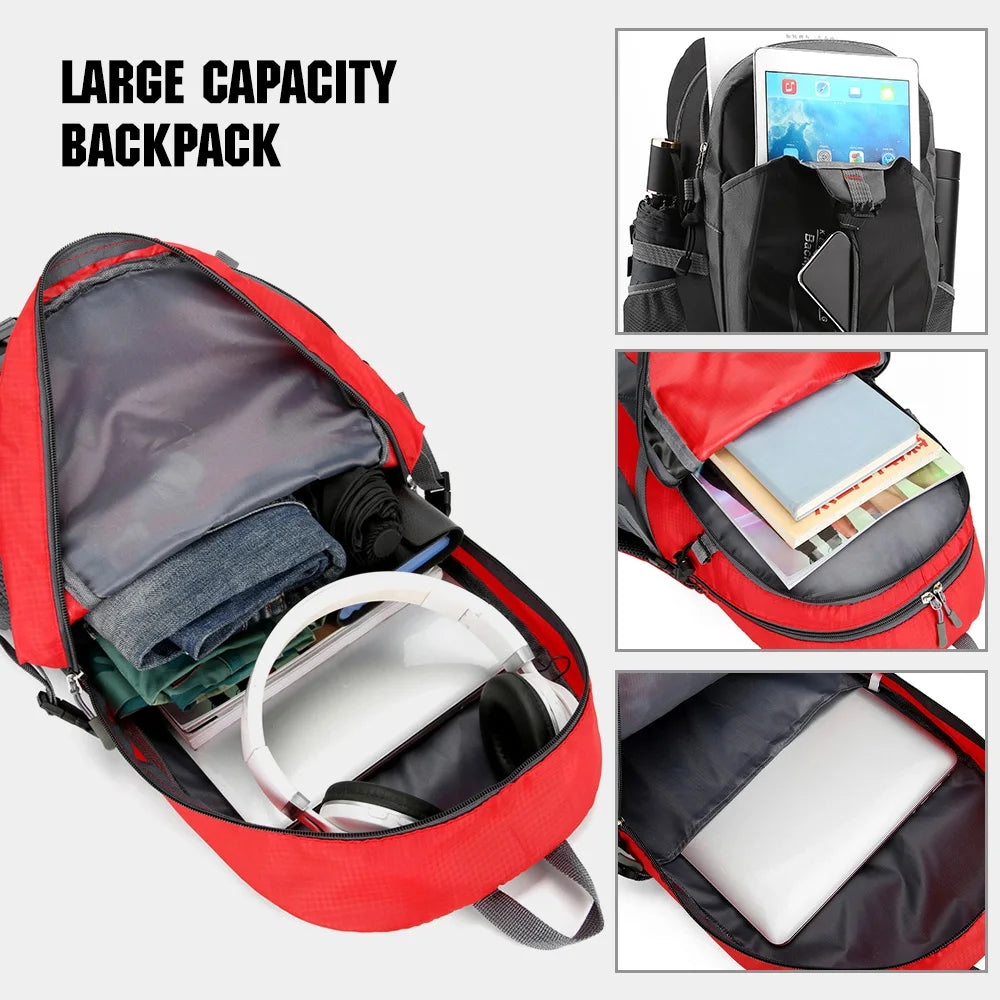 Hiking Backpack 40L Waterproof Lightweight Outdoor Hiking