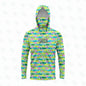 Fishing Shirts Men Sun Protection Hoodie Mask All-in-one
