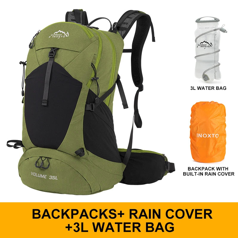 Mountaineering backpack 35 liters men's and women's outdoor sports bag