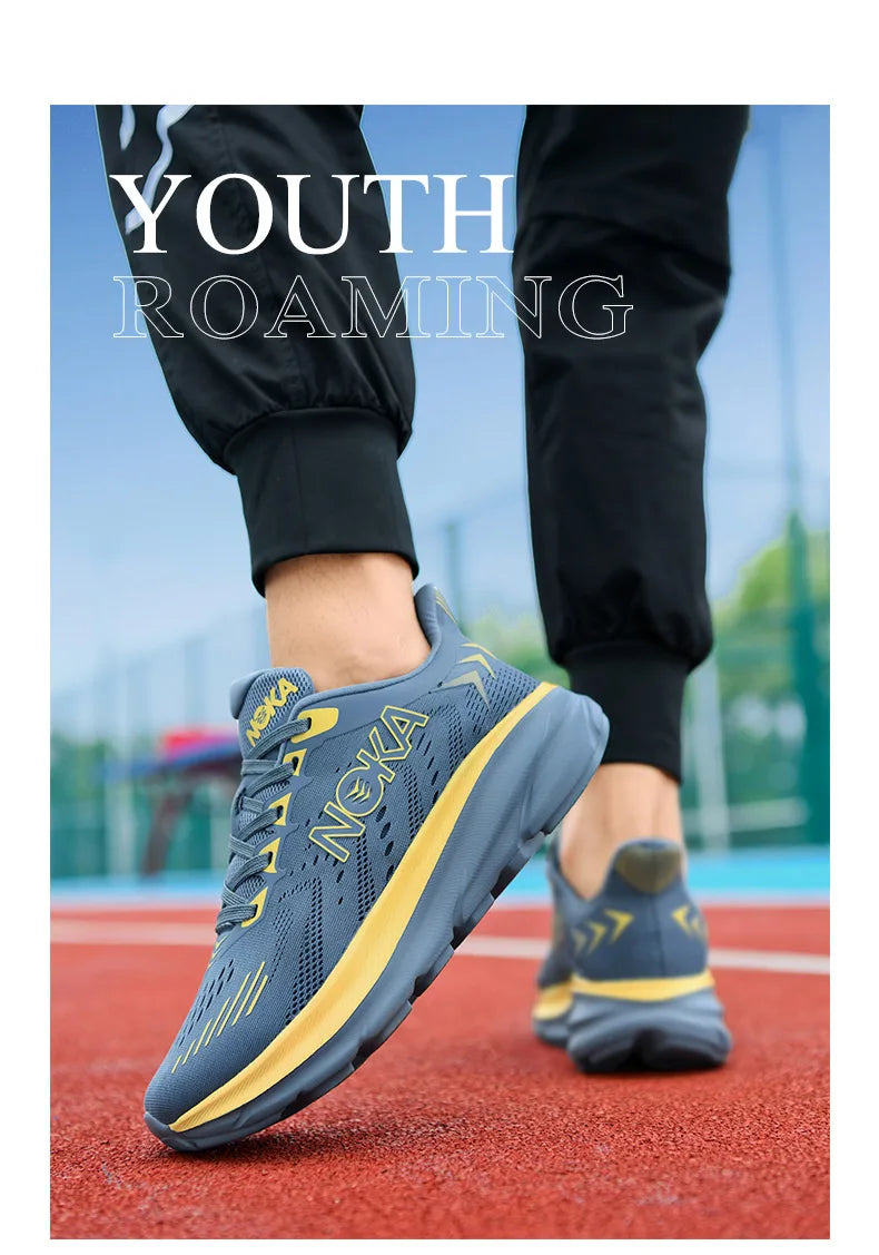 Marathon Carbon Plate Air Cushion Men Sports Running