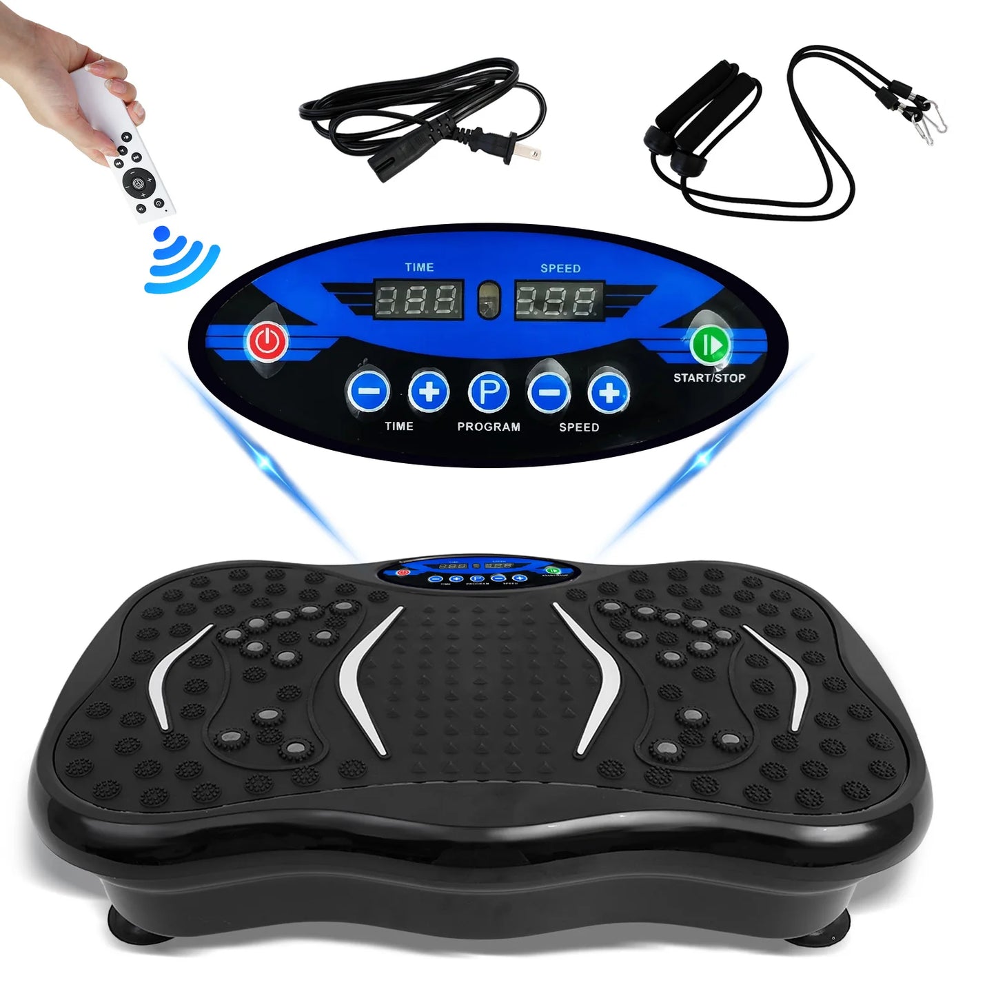 Vibration Plate Exercise Machine Fat-Burning Full Body Workout