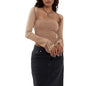 Women s Lace Patchwork Crop Tops Strapless