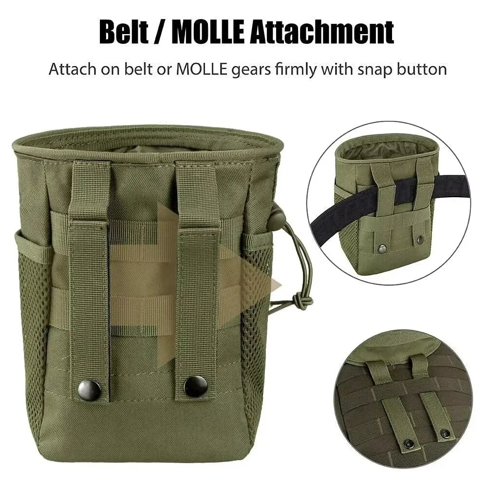 Molle Dump Pouch,Hunting Magazine Recovery Pouch