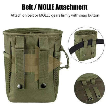 Molle Dump Pouch,Hunting Magazine Recovery Pouch