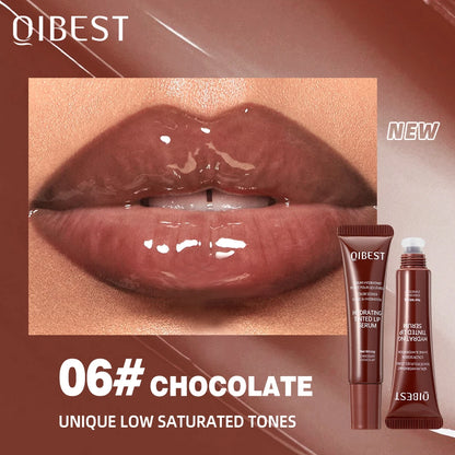 QIBEST Watery Crystal Clear Jelly Lip Oil Lip Balm Moisturizing