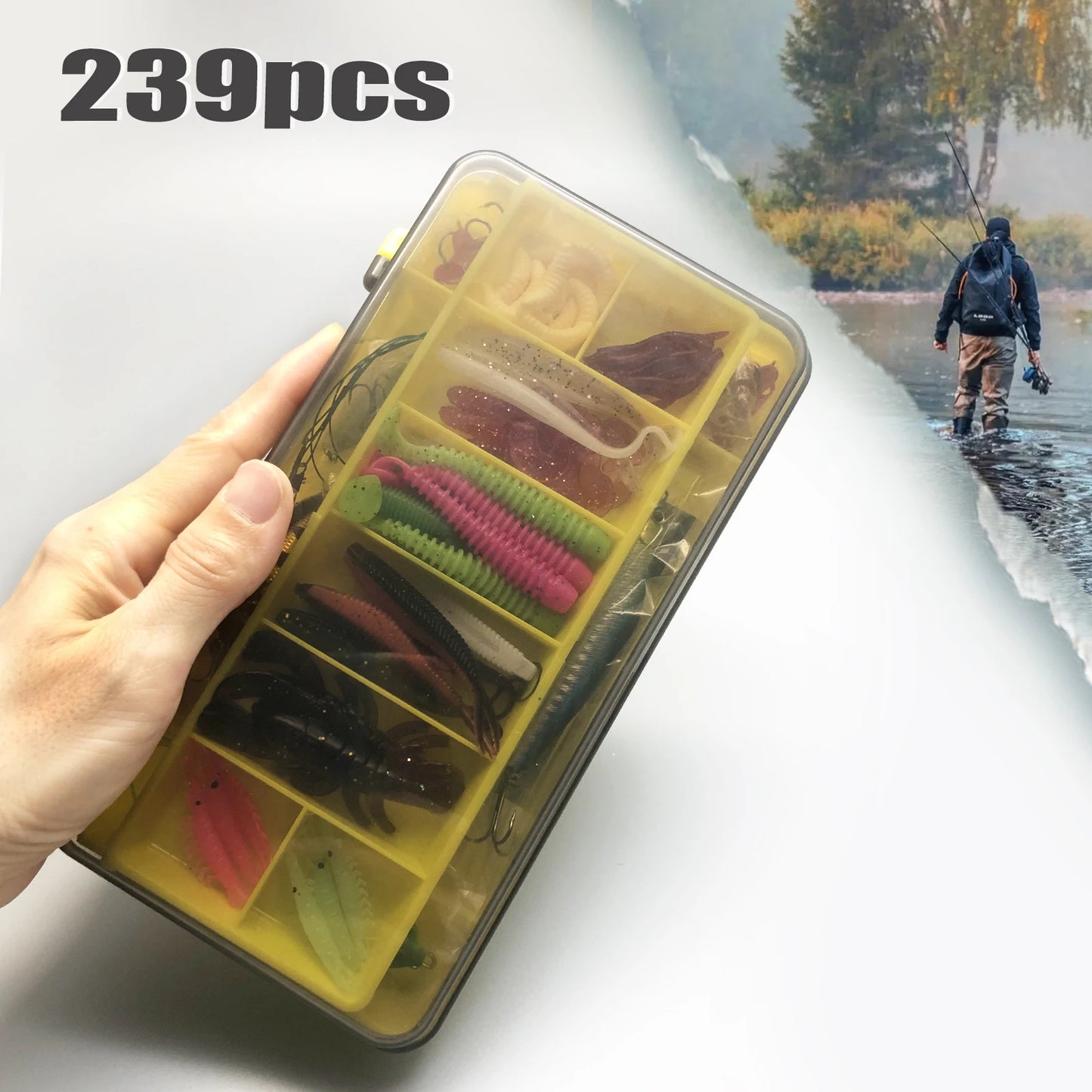 Fishing Lure Kit For Trout/Pike/Bass