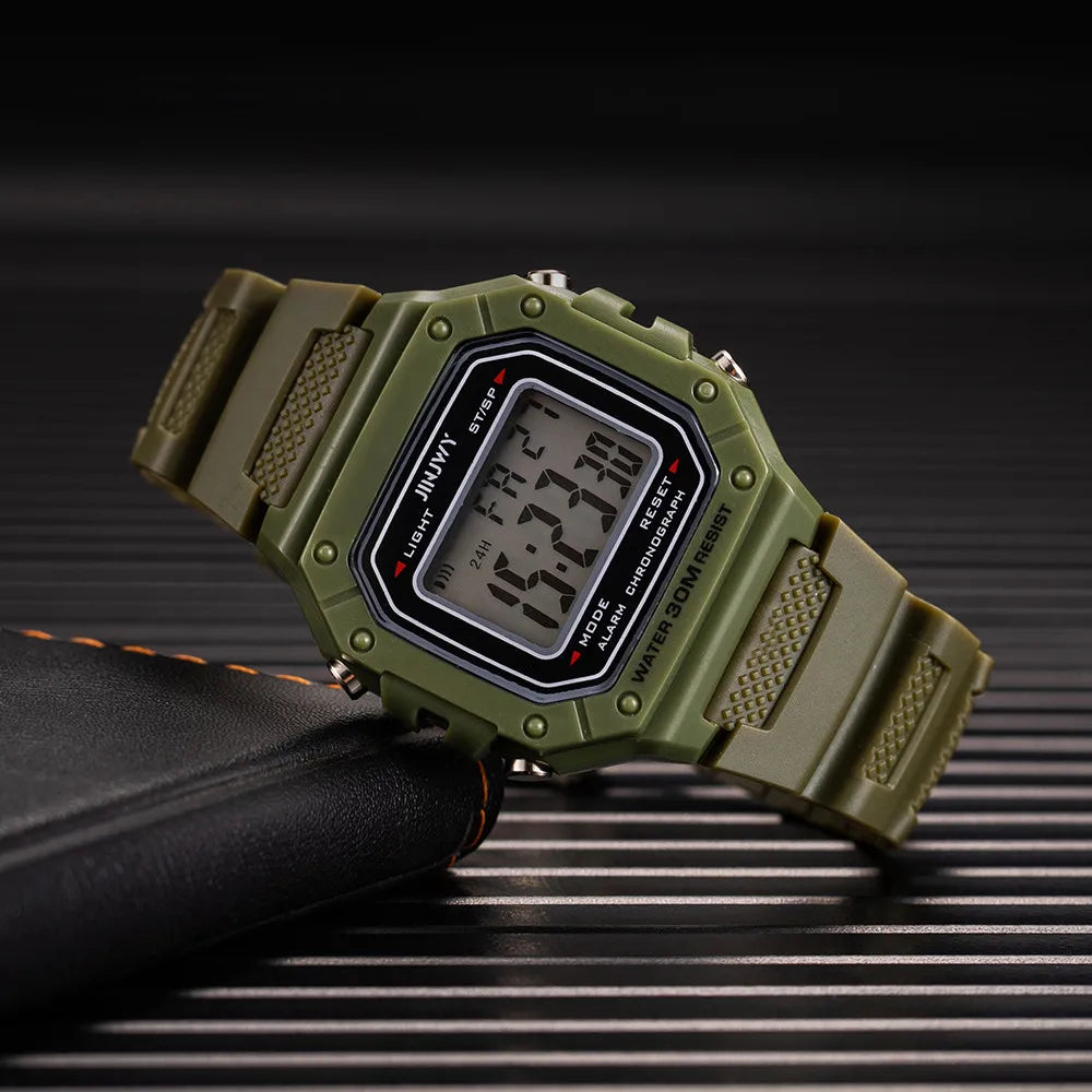 2025 Digital Watches For Men Sports Waterproof Bracelet Clock