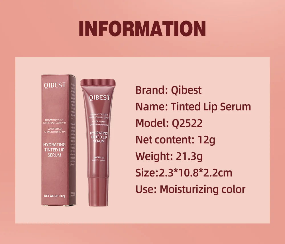 QIBEST Crystal Lip Balm Moisturizing Lip Gloss Oil Jelly Lipgloss