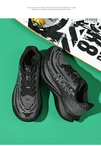 Women High Quality Light Running Shoes Cushion Training Shoes Lightweight Wear-Resistant Sneakers