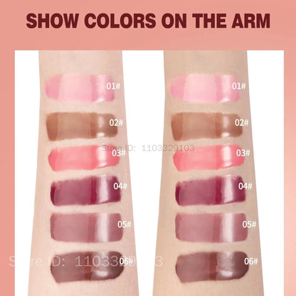 QIBEST Crystal Lip Balm Moisturizing Lip Gloss Oil Jelly Lipgloss