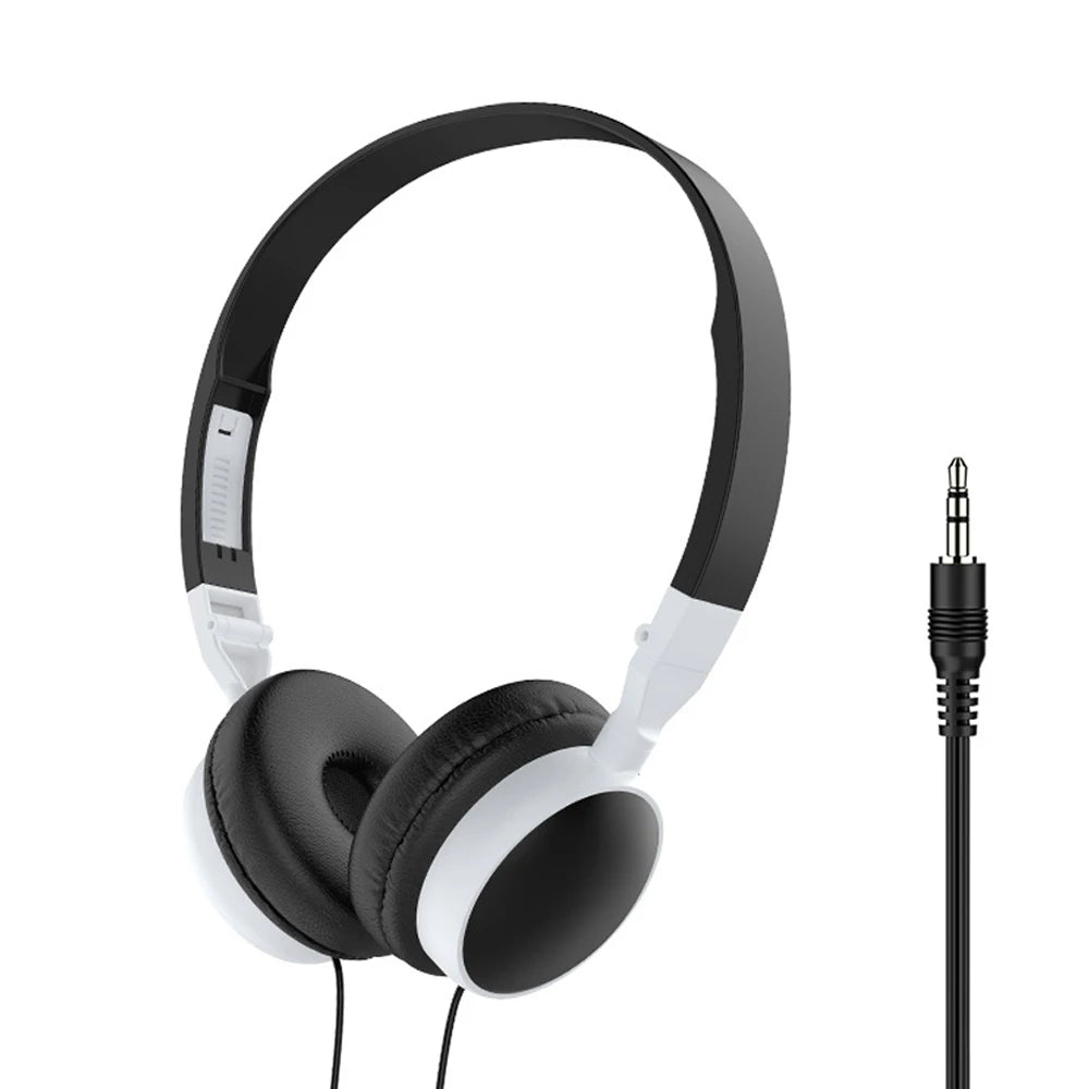 Computer Headphone Foldable Portable Music Gaming Headset